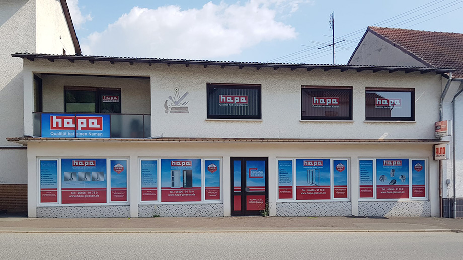 hapa Fenster Gießen Firmengebäude